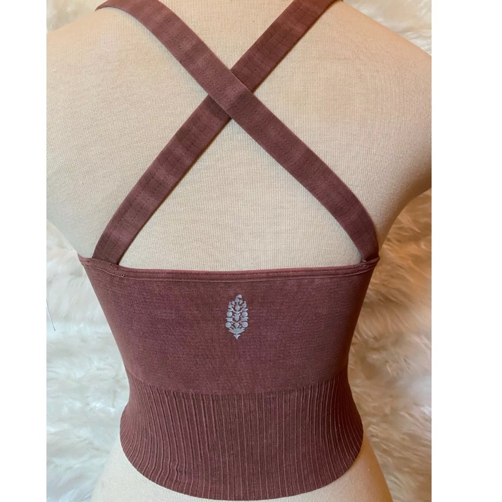 Free People Brown Sports Bra - Picture 2 of 6